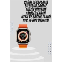 Akıllı Saat Bleutooth Bağlantılı Akıllı Saat Amoled Ekran 49 Mm Akıllı Saat Bleutooth Bağlantılı Akıllı Saat Amoled Ekran 49 Mm