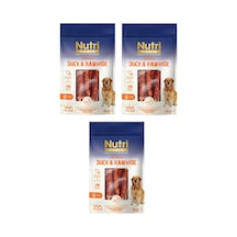 Nutri Canin Rawhide Ördekli Köpek Ödülü 80 Gr. X 3 Adet