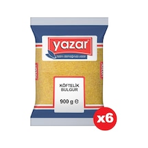 Yazar Köftelik Bulgur 6 x 900 G