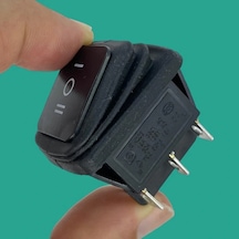 Ic-108w Geniş Işıksız Körüklü Anahtar On-off-on 6p