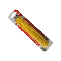 Tr Tek-iş Sarı Plastik Kablo Bağı 200mm X 2.5mm 50 Adet Cırt Kelepçe Seti Kablo Düzenleyici Klips Genel