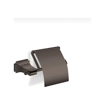 İsaoğlu Yapı Mat Siyah Tuvalet Kağıtlık Klasik Vintage Phaselis Design Banyo Kağıtlık Siyah