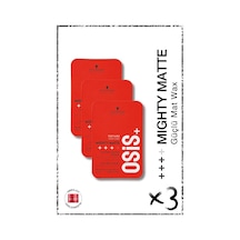 Osis Mighty Matte Güçlü Tutucu Mat Wax 3 x 100 ML