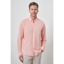 Morven Erkek Turuncu Keten Trend Dynamic Fit Düğmeli Yaka Gömlek 25ys004018451 Turuncu Turuncu Morven Erkek Turuncu Keten Trend Dynamic Fit Düğmeli Yaka Gömlek 25ys004018451 Turuncu Turuncu