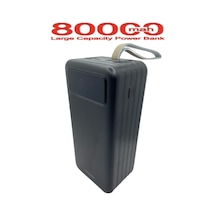 Powerbank 80.000 Mah Akım Korumalı Ledli Powerbank 80000 Amper Power Bank Renkli