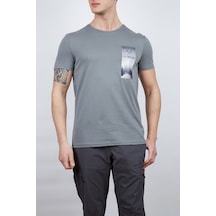 Alpinist Lex Erkek T-Shirt Koyu Gri (543863353)