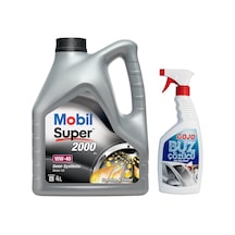Mobil Super 2000 X1 10W40 Motor Yağı 4 L + Gojo Buz Çözücü