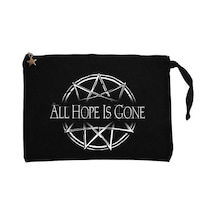 Slipknot All Hope Is Gone Siyah Clutch Astarlı Cüzdan / El Çantası