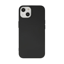 Newface - 569 - Apple İphone Uyumlu 14 Kılıf Nano İçi Kadife Silikon - Novapazr - - Siyah