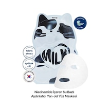 Editb Niasinamid İçeren Su Bazlı Aydınlatıcı Yarı Jel Yüz Maskesi EDIT.B Waterfull Gummy Mask MILK