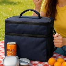 Termal Buzluk Çanta Piknik Yemek Taşıma Çantası 22 Litre Beslenme Sırt Termoslu Termo Kamp Soğutucu Termos Isı Yalıtımlı Soğuk Tutucu Tutan Soğutucu Çanta 4296