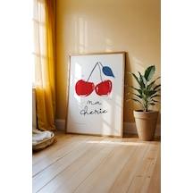 Minimal Mutfak Ruhunu Yansıtan Ahşap Çerçeveli Poster 74