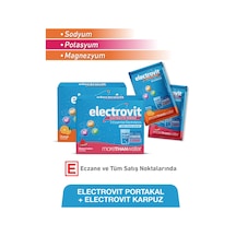 Electrovit Karpuz & Portakal Sodyum, Potasyum, Magnezyum İçeren Elektrolit Tozu 2x 8 Saşe
