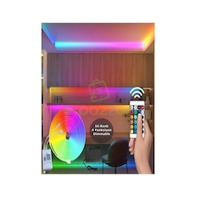 Premium Ticaret 5 Metre 16 Renk Rgb Esnek Şerit Neon Led Uzaktan Kumandalı 4 Fonksiyon Dimmable Çok Renkli Diğer