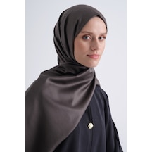Armine % 100 İpek Şal - Yeni Sezon- Asm90 Koyu Kahve