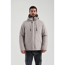 Exuma Skı Jacket Erkek Mont 2111054 Gri Siyah