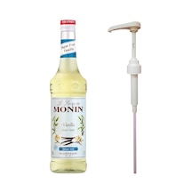 Monin Şekersiz Vanilya 700ml Şurup + Monin Şurup Pompası