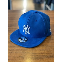Ny Yankees Saks Mavi Hiphop Snapback Rapper Basket Cap Şapka