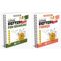 Çanta 2025 5. Sınıf Türkçe + Fen Bilimleri Alıştıran Defter Seti 2 Kitap