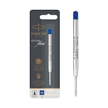 Parker 1950371 Quinkflow Tükenmez Kalem Yedeği, Orta Kalınlıkta Uç, Mavi ---