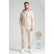 Shooter Sportswear Shooter Erkek Kışlık Eşofman Takımı Thermosoft Teknolojisi İçi Kuzu Görünümlü Regular Kalıp Minimal Logo Kapüşonlu Bej Shooter Sportswear Shooter Erkek Kışlık Eşofman Takımı Thermosoft Teknolojisi İçi Kuzu Görünümlü Regular Kalıp Minimal Logo Kapüşonlu Bej