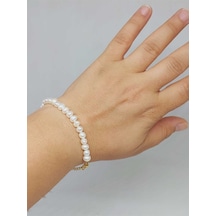 İnci Royal 6mm Tasarım Bileklik 51546 Çok Renkli