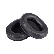 Sony Mdr-7506 / V6 / 900st İçin Kulaklık Sünger Kulaklıklar, Renk: Siyah Dikiş Siyah