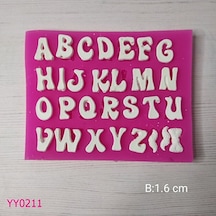 Yy0211 Bıyıklı Harf Silikon Kalıp