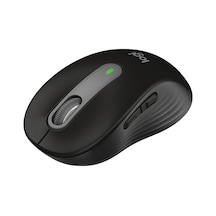 Signature M650 Kablosuz Mouse, Küçük Ve Orta Boy Sağ El İçin, 4000 Dpı, Sessiz, Bluetooth, Logi Bolt Usb Alıcı, 24 Ay Pil Ömrü, Siyah