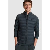 U.S. Polo Assn. Erkek Gri Yelek 50328196-vr076 Sıs