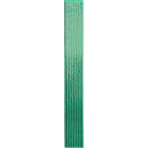 Armada Çini 5x40 Flat Çizgili Yeşil Çini Seramik