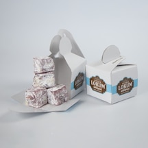 Lokum Atölyesi Nar Ekşili Antep Fıstıklı Mini Lokum Tekli Kutu İçerisinde 10 x 250 G