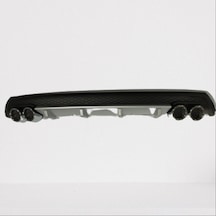 Autogp Vw Polo 6r Arka Tampon Difüzörü Plastik 4 Çıkış 2009+ Gri Cmvwpo14dfz-sl