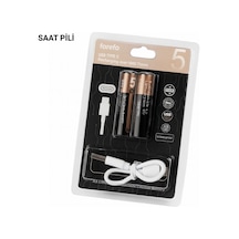 Usb - 679 - Type-c İle Hızlı Şarj Edilebilen Aa - Shophnrl - Lityum Pil