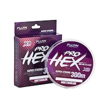Fujin Pro Hex 8x 300mt Multicolor İp Misina 0,16 Mm