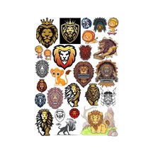 Aslan Sticker Set 12 20 Parça Telefon, Tablet, Defter, Laptop Sticker