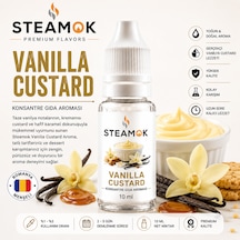 Steamok Vanilla Custard Aroma