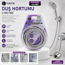 Duş Hortumu 200cm Vakumlu Ambalaj 5639 Açık Ahşap