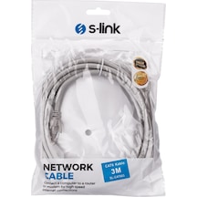 S-lınk Sl-cat603 Cat6 Patch 3mt Kablo Gri 1923 1