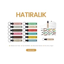 Kül Gri & Lacivert, Geleneksel Etkinlikler İçin Özel Üretim, 24' Lü Set, Hediyelik Hatıra Anahtarlık Çok Renkli