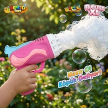 Pilli Baloncuk Fırtınası Bubble Blaster - Pembe 1 Adet