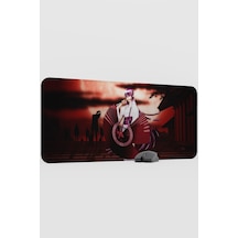 Highschool Of The Dead Anime V5 - 90x40 Xxl Gaming Kauçuk Kaymaz Taban Mouse Pad Fare Altlığı