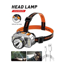 Peakstar Ps-010 800 Lümen Şarjlı Cob Led Usb'li Şarjlı K Gri - Siyah