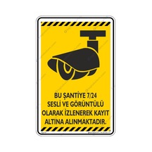 Bu Şantiye7/24 Sesli, Görüntülü Olarak Kayıt Altına Alınmaktadır (545933834)