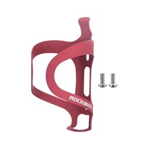 Dancemonkey Rockbros 2022-11a Mtb Su Şişesi Kafesi Yeni Tasarım Alüminyum Alaşımlı Şişe Tutucu - Kırmızı Acid Yeşili