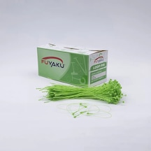 Fuyaku 7" Elle Geçmeli Kılçık Etiketleme Plastiği Renkli 5.000 Adet Yeşil