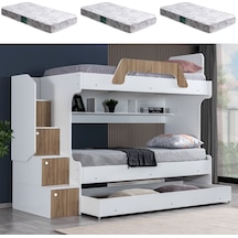 Ranza, Inci Yavrulu Ranza - Ceviz 3 Adet Comfort Yatak 90 x 190 CM