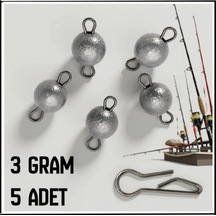 Uyguna-yakala 5 Adet-3 Gram Metal Mafsallı Kurşun-hareketli İğne Kurşunu-h-1003