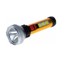 Gold Orion El Feneri Usb Şarjlı 5w Led+3 Cob Flash Zb-g15 4150 Gold Orion El Feneri Usb Şarjlı 5w Led+3 Cob Flash Zb-g15 4150