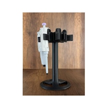360 Döner Mikropipet Standı Laboratuvar Pipet Tutucu Organizer Mikropipetler Dahil Değildir